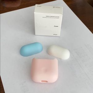 Elago AirPods Silicone Case with two lids
